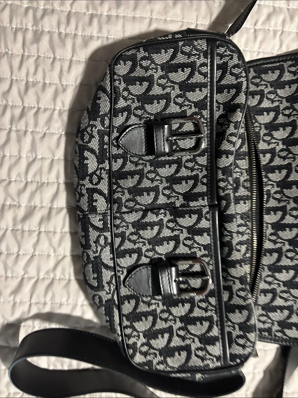 Christian DIOR Vintage Trotter Shoulder Bag